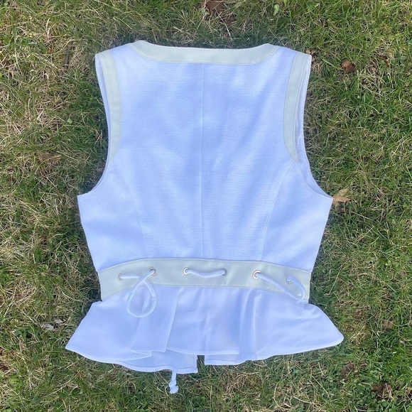 STUNNING White Bebe Top 🤍✨ - Picture 3 of 4